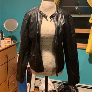 Xhilaration fake leather jacket